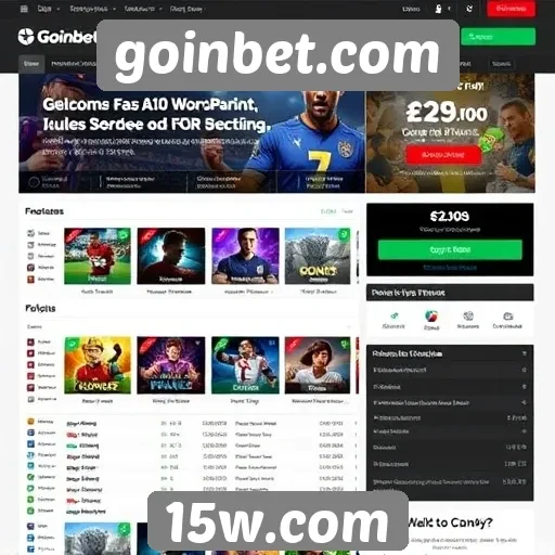 Opinião sobre a interface do site goinbet.com